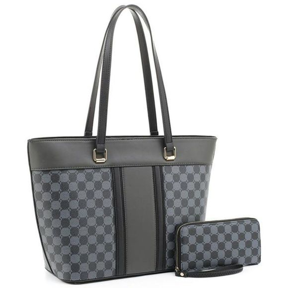 Handbags - 🎉 Price Drop🎉New Black & Grey 2-in-1 Set